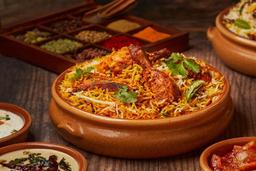 Gongura chicken biryani