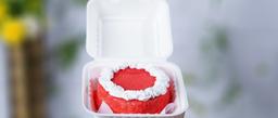 Red velvet bento cake