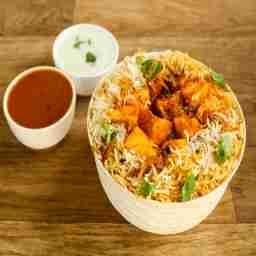 Paneer biryani