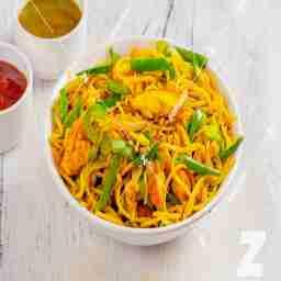 Veg hakka noodles