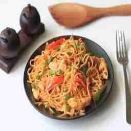 Chicken noodles