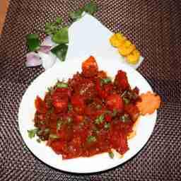 Prawn chilli