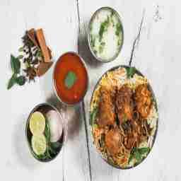 Gongura chicken biryani regular
