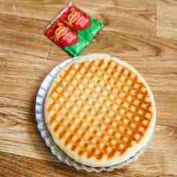 Paneer delight sandwich pizza