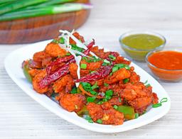 Jain baby corn manchurian