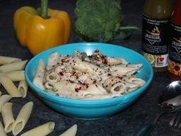 Jain italian cheese white pasta