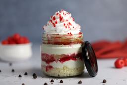 Strawberry jar cake