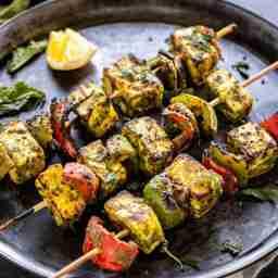 Paneer hariyali tikka