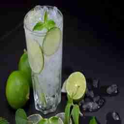 Sweet fresh lime soda