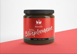Red velvet jar