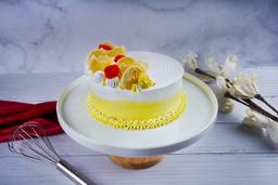Kk pineapple cake [eggless] half kg