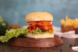 Kk mexican wave paneer burger