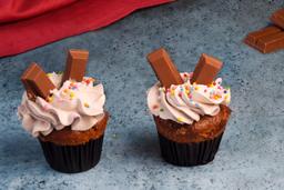 Kk kitkat cupcake