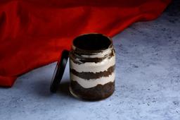 Kk creamy chocolate jar cake