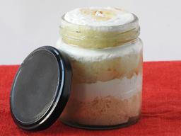 Kk litchee jar cake