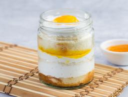 Kk mango jar cake