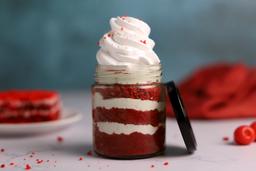 Kk red velvet jar cake
