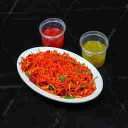 Schezwan beef noodles