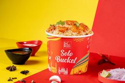 Prawns biryani [solo bucket]