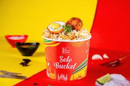 Egg biryani [solo bucket]