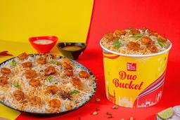 Prawns biryani [duo bucket]