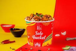 Mushroom biryani[solo bucket]