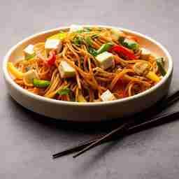 Paneer noodles