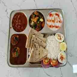 Egg thali