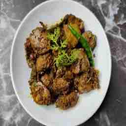 Chicken liver fry