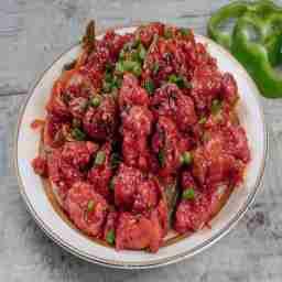Mushroom manchurian