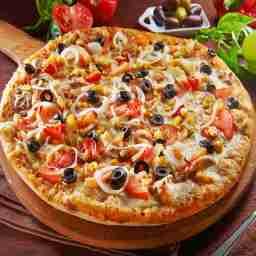 Mexican veg pizza