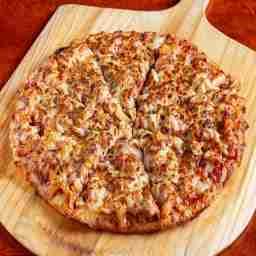 Peri peri chicken pizza