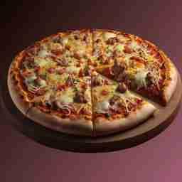 Zinger chicken pizza