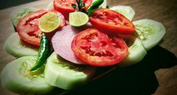 Fresh green salad
