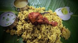 Chicken leg biryani (pulav)