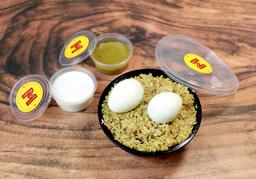 Donne egg biryani bowl