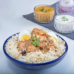 Chicken varutha bagara biryani