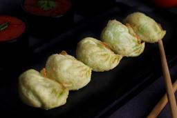 Mushroom fried momo