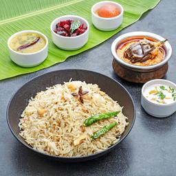 Gutti vankaya bagara pulav meal