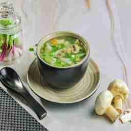 Veg mushroom soup