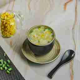 Chicken sweet corn soup
