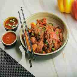 Kung pao baby corn
