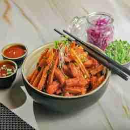 Chilli garlic potato