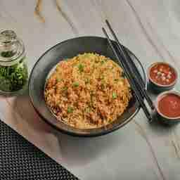 Veg chilli garlic fried rice