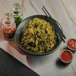 Egg lee fu fried rice