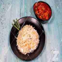 Chicken triple szechuan fried rice