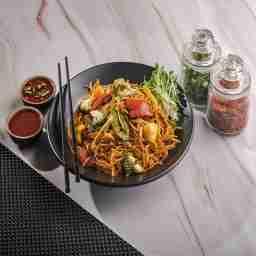 Veg singapore noodles