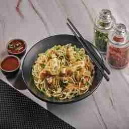 Egg butter garlic noodles