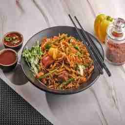 Chicken singapore noodles