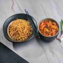 Mixed dragon chop suey